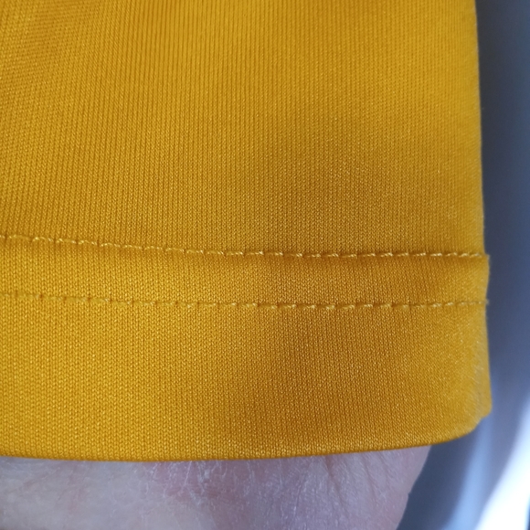 Men's LG Yellow Soccer Shirt - Picture 7 of 7